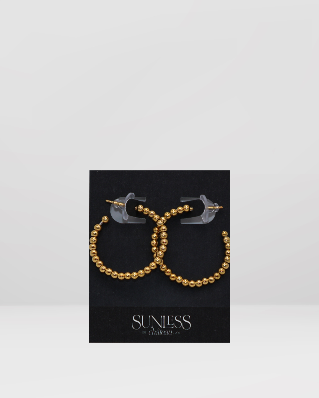 Ruby Hoops - Medium