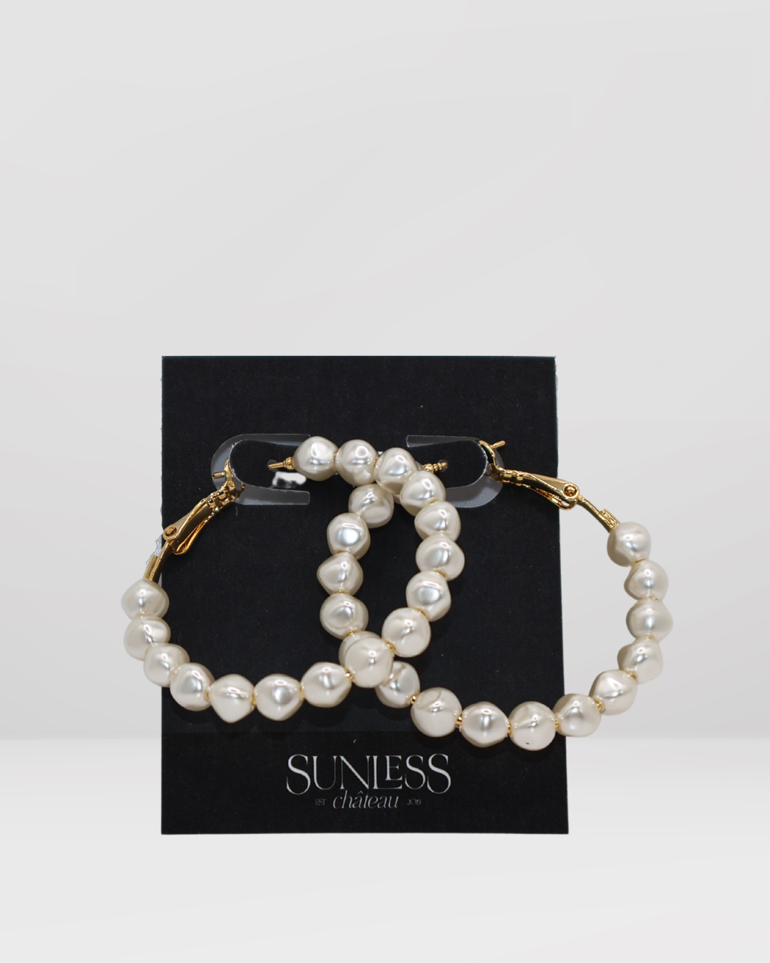Charmaine Pearl Hoops