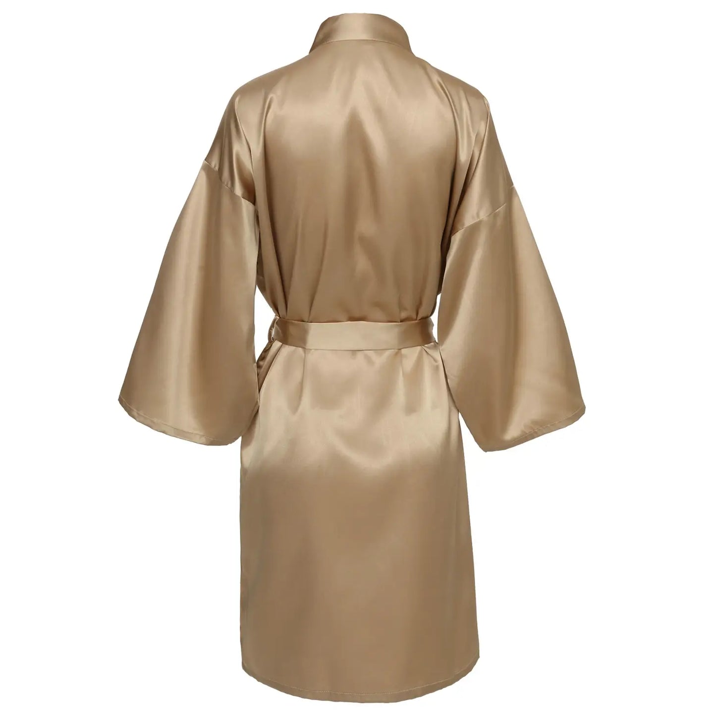 Satin Robe | Champagne