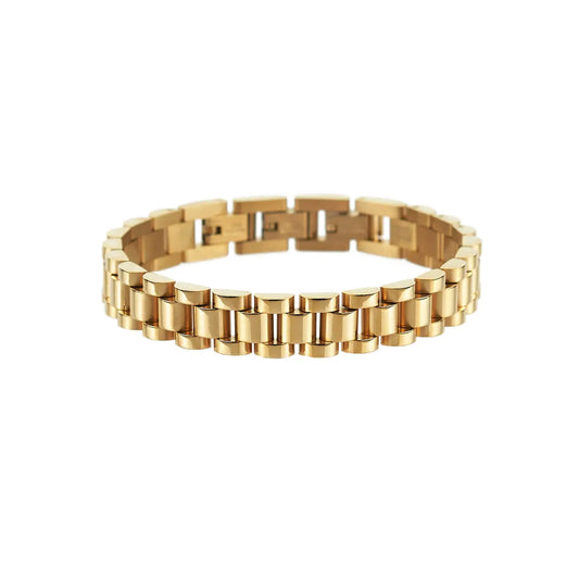 Gold Watch Band Bracelet