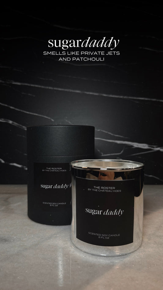 The Roster By The Château Hoes Candle | Sugar Daddy